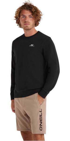 2025 O'Neill Mens Small Logo Crew Sweatshirt N2750013 - Black Out